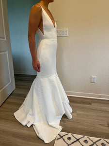 Sarah Seven 'Viv' wedding dress size-02 NEW