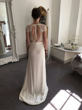 Load image into Gallery viewer, Laure de Sagazan &#39;Beauregard&#39; size 2 used wedding dress back view on bride
