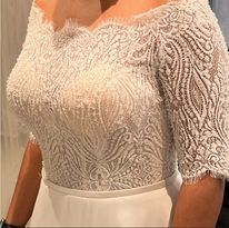 Allure Bridals '9553' wedding dress size-10 SAMPLE