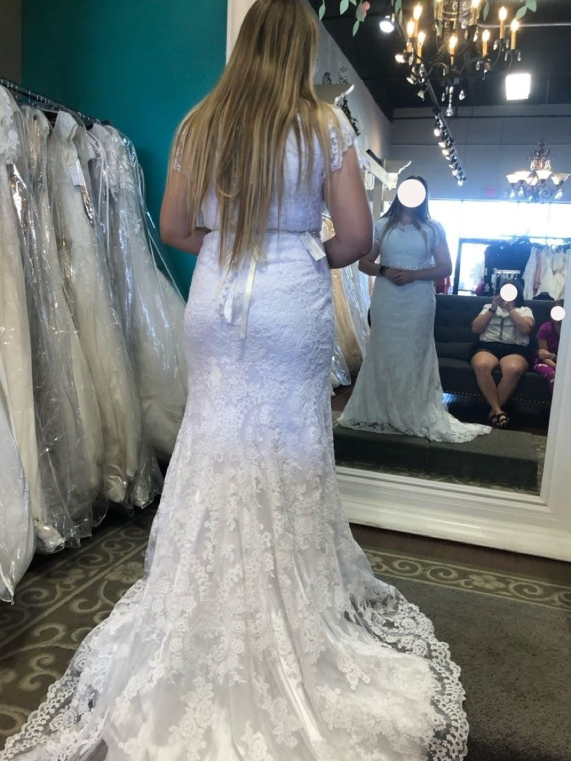Allure Bridals 'M574' wedding dress size-18 NEW