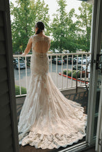 Load image into Gallery viewer, Eddy K. &#39;AIRES 2017&#39; wedding dress size-08 PREOWNED
