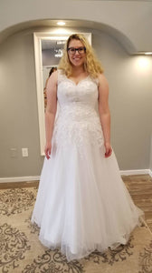 Mary's Designer Bridal Boutique '6205' wedding dress size-14 PREOWNED