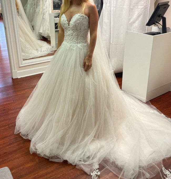 sophia tolli 'Karoline' wedding dress size-04 NEW