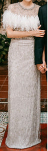 Jenny Packham 'JAGGER' wedding dress size-02 PREOWNED