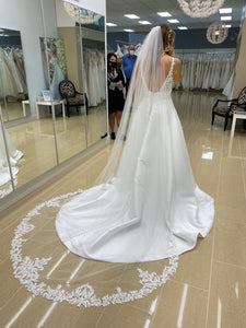 OXFORD STREET 'CHEBONY' wedding dress size-08 NEW