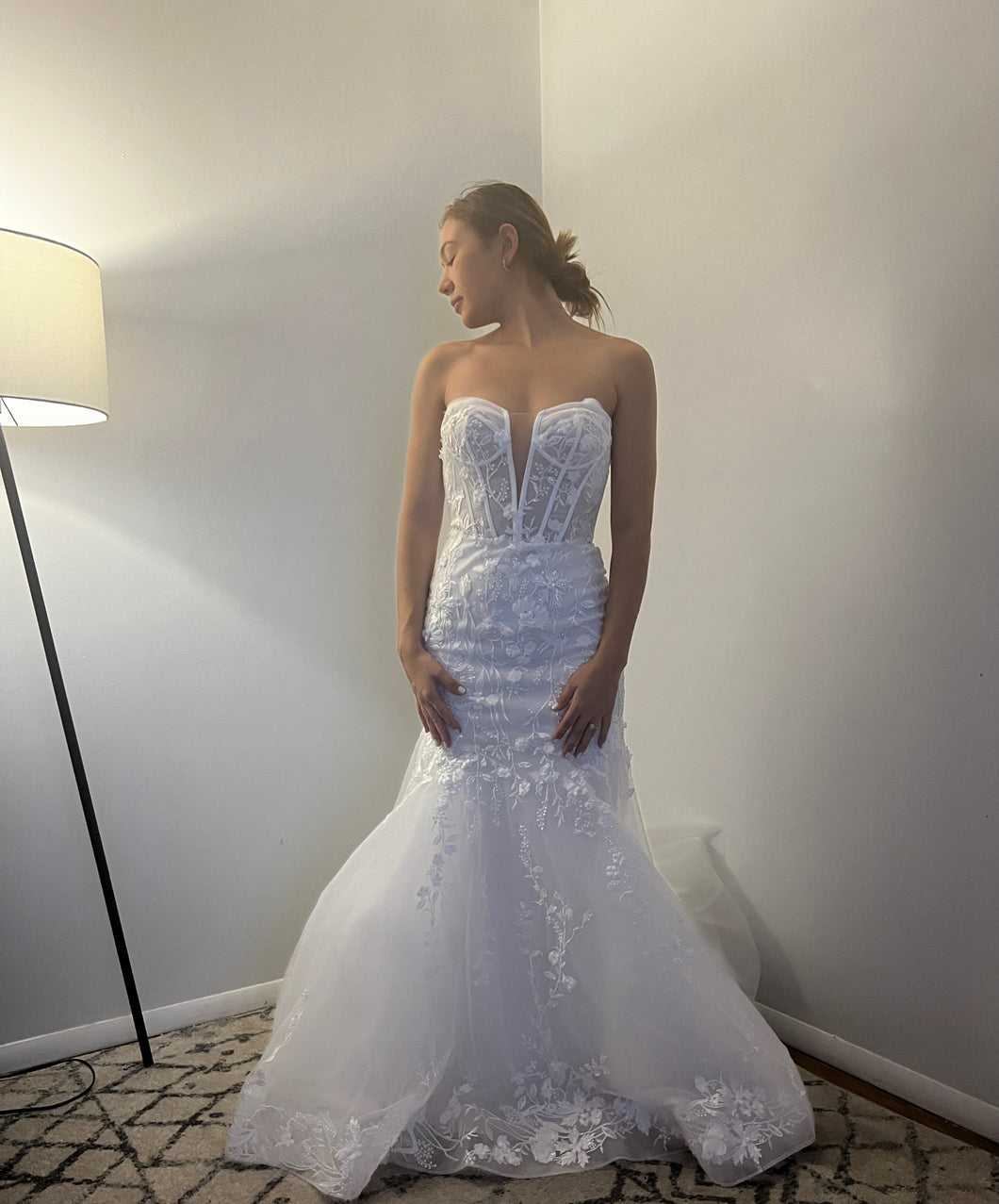 Calla Blanche 'Teresa' wedding dress size-06 NEW