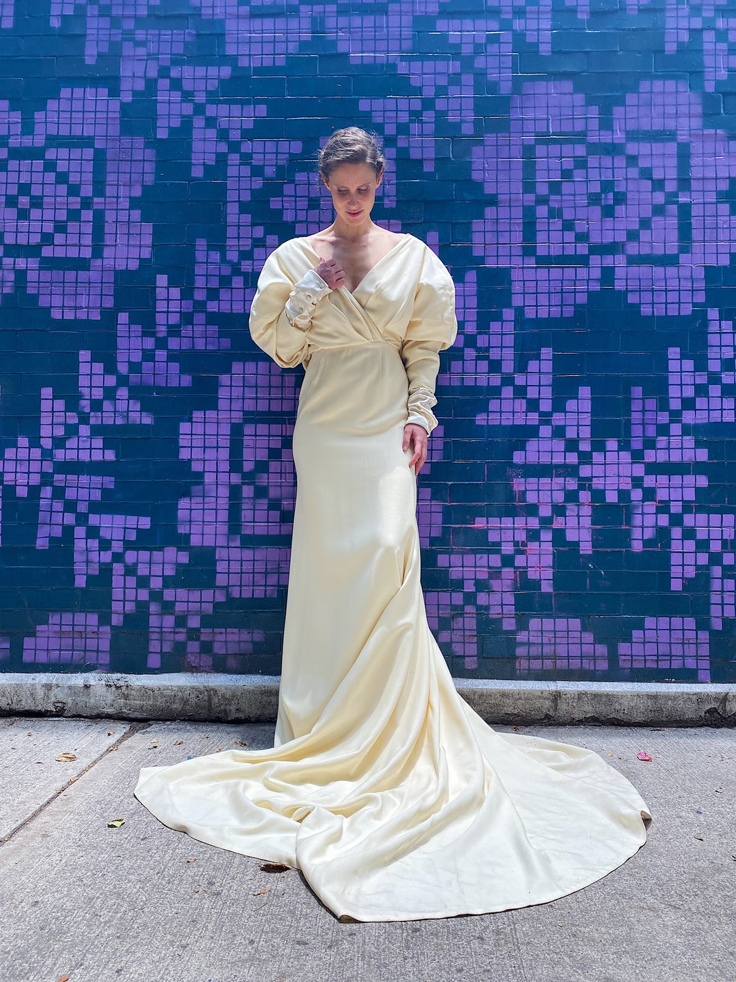 Danielle Frankel 'Berthe' wedding dress size-06 NEW