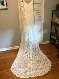 Pronovias 'Eithel' wedding dress size-10 PREOWNED