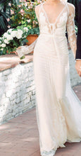 Load image into Gallery viewer, Inbal Dror &#39;Custom&#39; size 4 used wedding dress front view on bride
