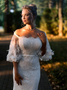 Pronovias 'Paulanda' wedding dress size-02 PREOWNED