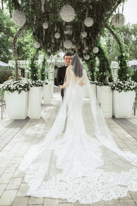 Pnina Tornai '4729' wedding dress size-04 PREOWNED