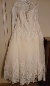 David's Bridal '9WG3850 IvyCha' wedding dress size-20 NEW