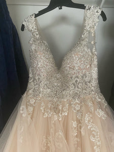 Martina Liana 'ML88501' wedding dress size-10 NEW