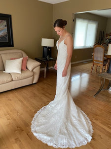 Lis simon 'Kasey ' wedding dress size-04 NEW