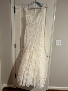 Morilee '5265' wedding dress size-06 PREOWNED
