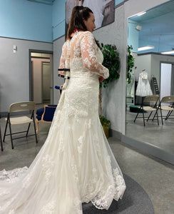 Mori Lee 'RN2136O' wedding dress size-16 NEW
