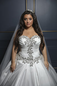 Pnina Tornai '4019' wedding dress size-08 PREOWNED