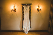 Load image into Gallery viewer, Allure Bridals &#39;Fern&#39; size 12 used wedding dress front view on hanger
