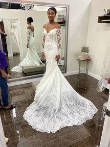 Kitty Chen 'VERONA- K2046' wedding dress size-06 PREOWNED