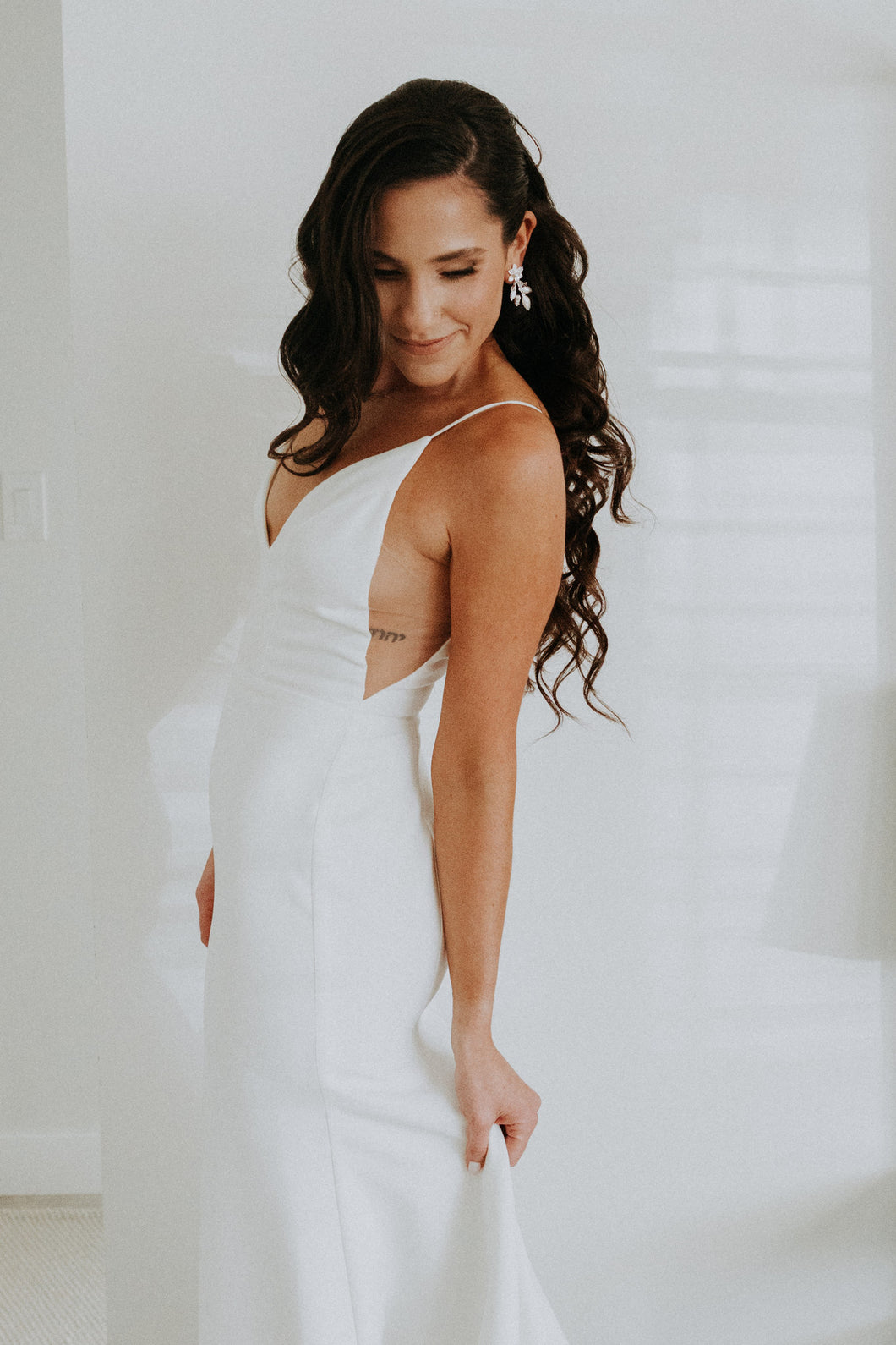 Sarah Seven 'Mandi' wedding dress size-04 PREOWNED