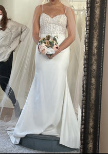 Ti Adora by Allison Webb 'Style 72003' wedding dress size-10 SAMPLE