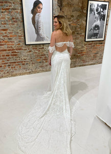 Grace Loves Lace 'Noah' wedding dress size-08 NEW