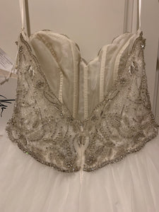 Lazaro '3319 Bodice; 3108 Skirt' wedding dress size-10 NEW