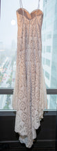 Load image into Gallery viewer, BrHLDN &#39;Lilac&#39; size 4 used wedding dress back view on hanger
