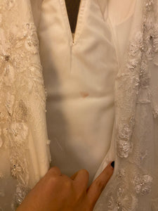 Lillian West '66075' wedding dress size-10 SAMPLE