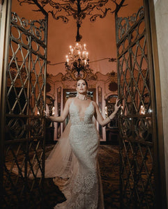 Galia lahav '1009' wedding dress size-06 PREOWNED