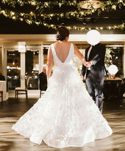 Savin London 'Alika Dress' wedding dress size-06 PREOWNED