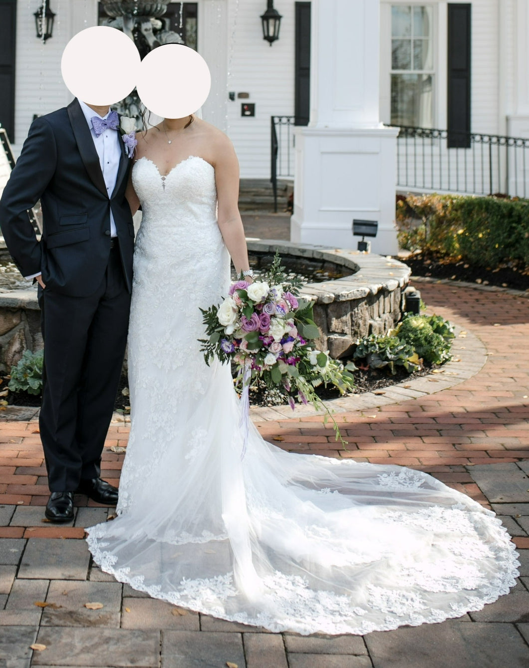 Stella York '6814' wedding dress size-06 PREOWNED
