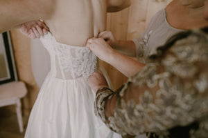 Amsale 'Cameron' wedding dress size-04 PREOWNED