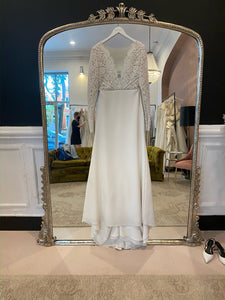 Sarah Seven 'Opal' wedding dress size-10 NEW