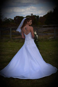 Allure '2454' wedding dress size-04 PREOWNED