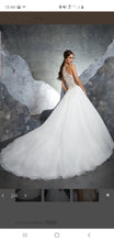 Load image into Gallery viewer, Mori Lee &#39;Brand New&#39; size 12 new wedding dress back view on model
