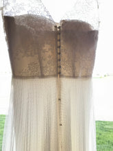 Load image into Gallery viewer, Rebecca Schoneveld &#39;Julie&#39; size 8 used wedding dress back view on hanger
