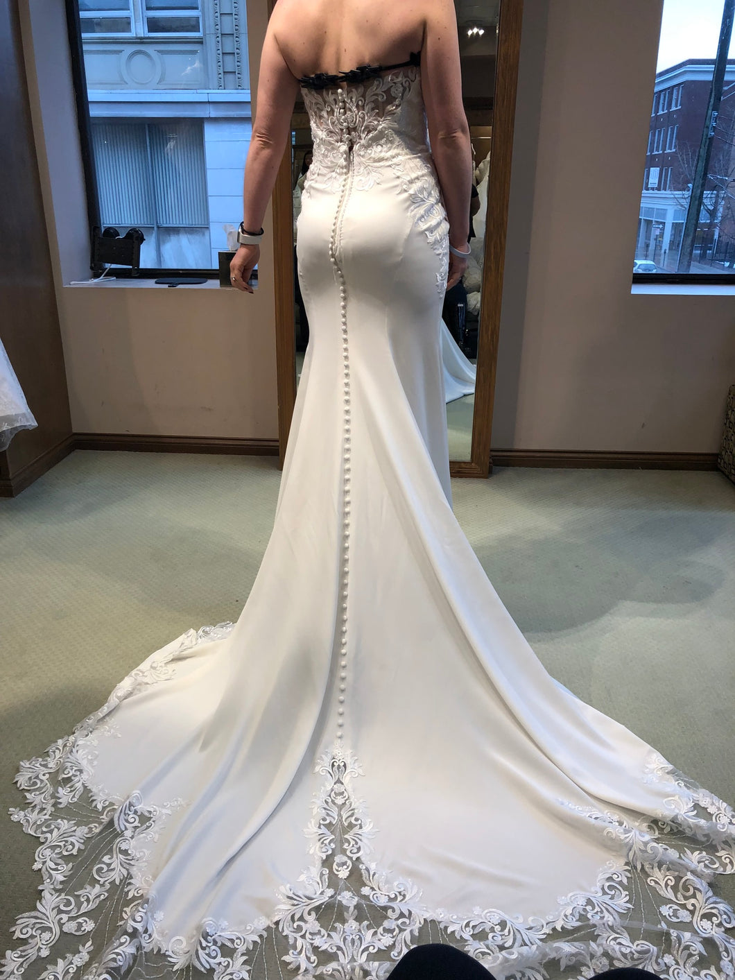 Essense of Australia 'D2597' wedding dress size-12 NEW