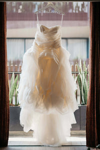 Vera Wang 'Diana' wedding dress size-12 PREOWNED