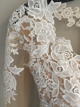 Load image into Gallery viewer, Lillian West &#39;6422&#39; size 2 new wedding dress close up of material
