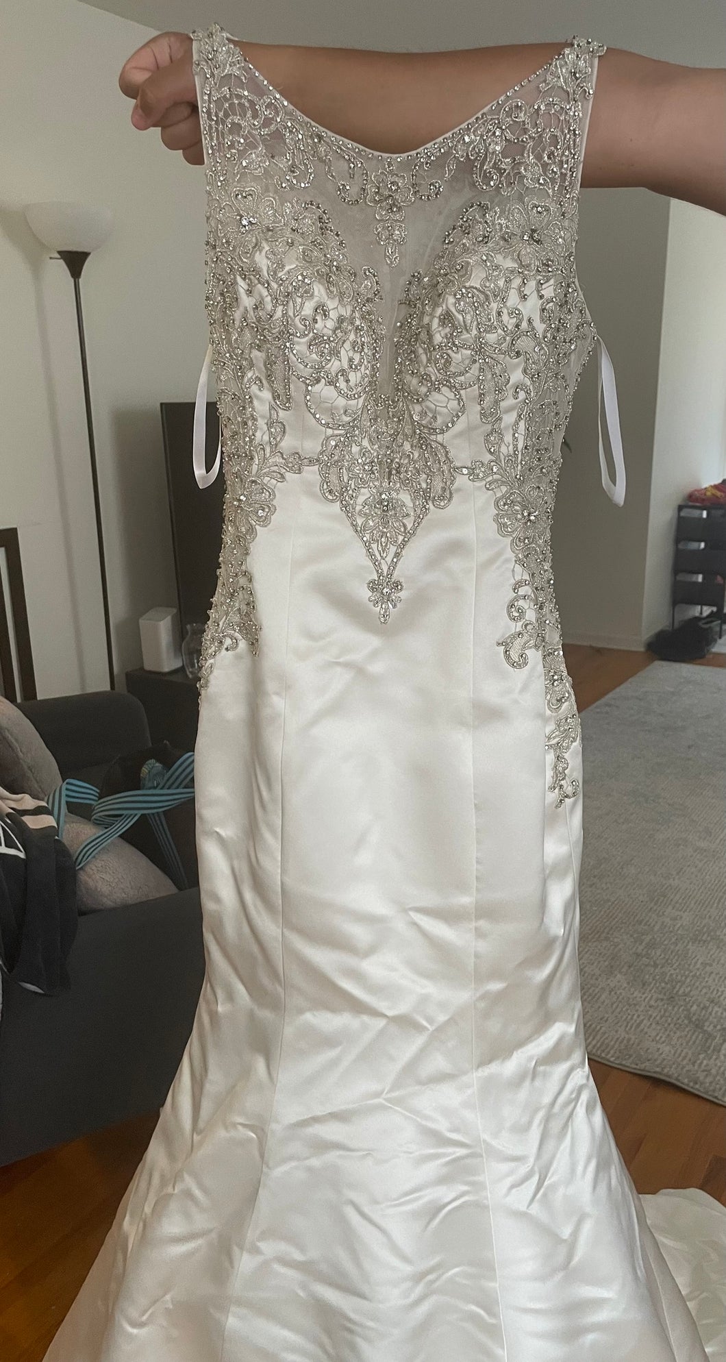 Allure Bridals '9252' wedding dress size-06 NEW