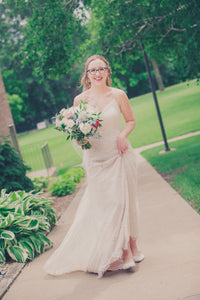 Chic Nostalgia 'Ivy' wedding dress size-08 PREOWNED