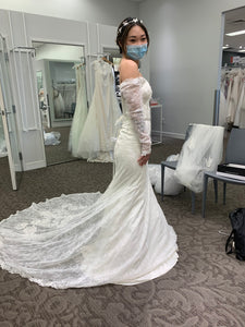 Galina Signature 'SWG874' wedding dress size-02 NEW