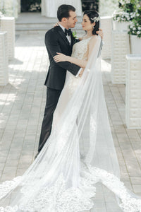 Pnina Tornai '4729' wedding dress size-04 PREOWNED