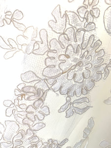 Pronovias 'Basauri' size 6 new wedding dress close up of fabric