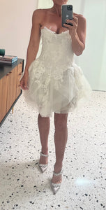 Danielle Frankel 'LIV' wedding dress size-04 NEW