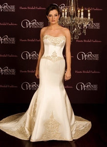 Winnie Couture 'Constance' Satin Pearl - Winnie Couture - Nearly Newlywed Bridal Boutique - 4