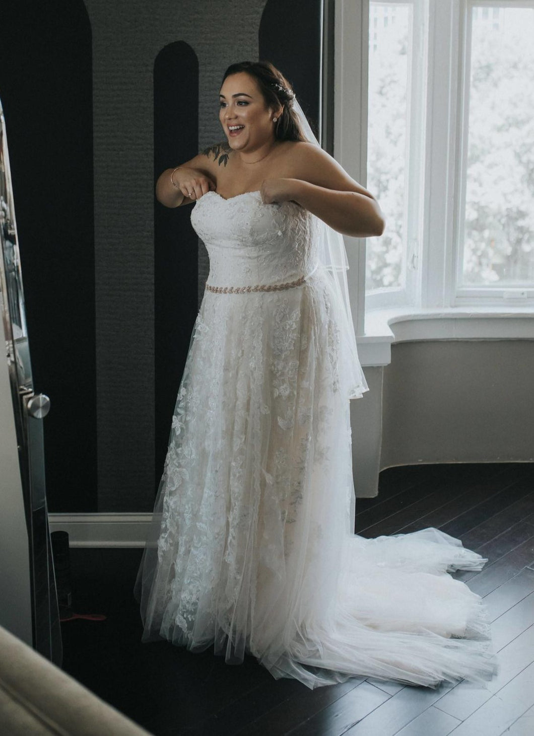 Melissa Sweet 'MS251174' wedding dress size-18W PREOWNED