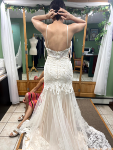 Eddy K. 'Leigh' wedding dress size-04 PREOWNED