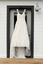 Load image into Gallery viewer, Maggie Sottero &#39;Marta&#39; size 12 used wedding dress front view on hanger

